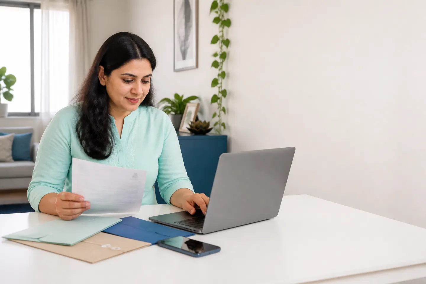 Adding an important family document to Nest from home